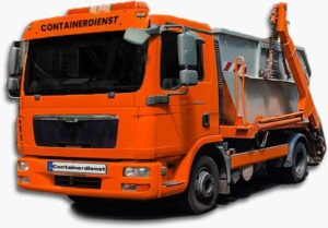 LKW Containerfahrzeug von Containerdienst CHF - Containerdienst Hanau / Frankfurt